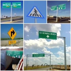 collage senalamiento vertical