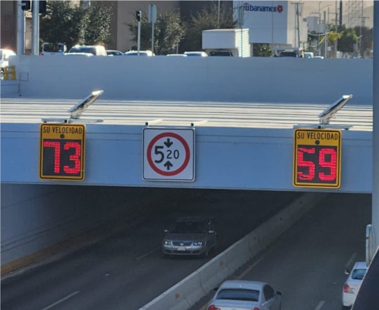 Radar de Velocidad radar en cimaco